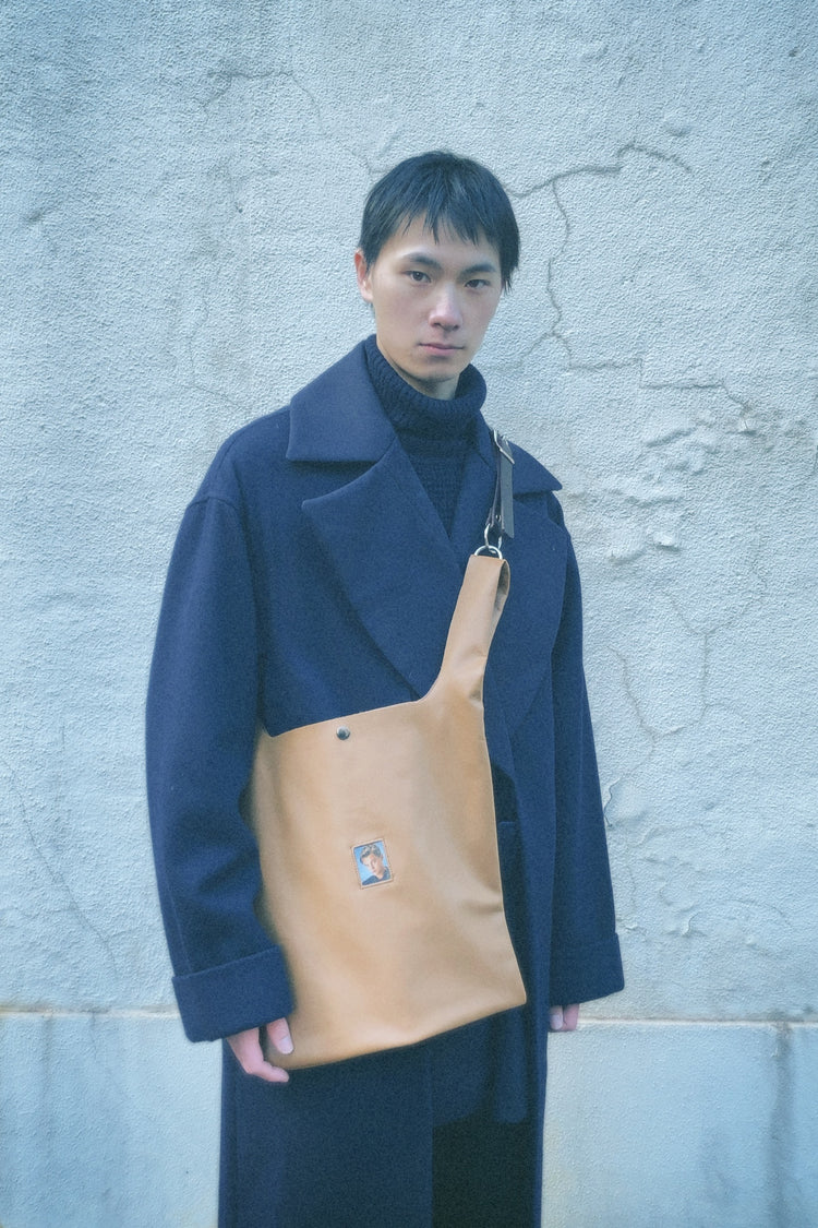 LEATHER ECO BAG_CAMEL