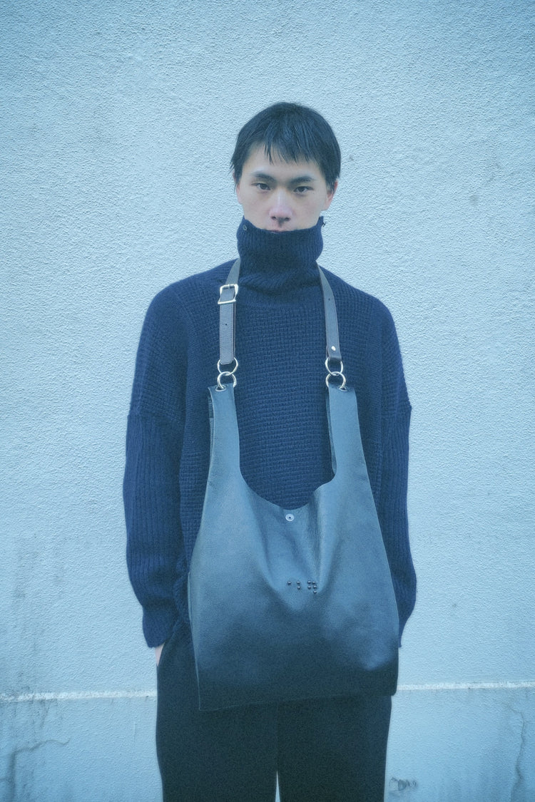 LEATHER ECO BAG_BLACK