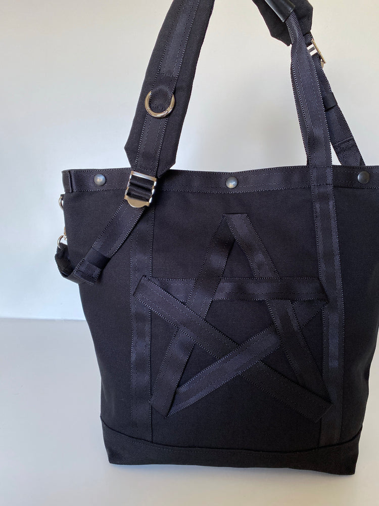 【残り1点】PENTAGRAM BAG_BK