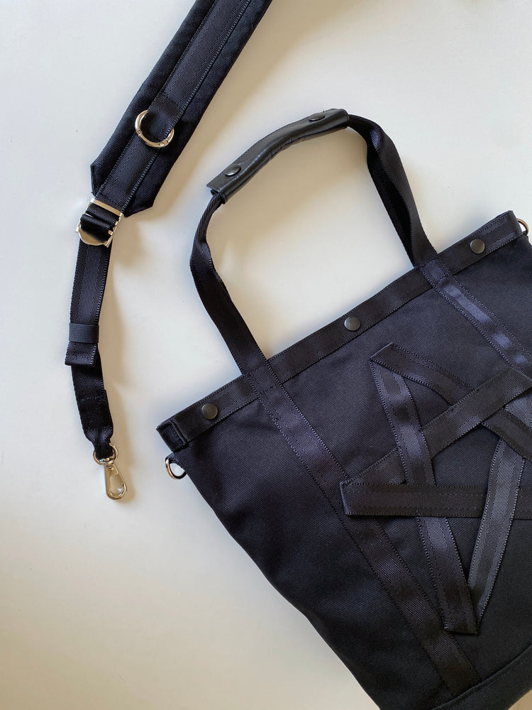 【残り1点】PENTAGRAM BAG_BK