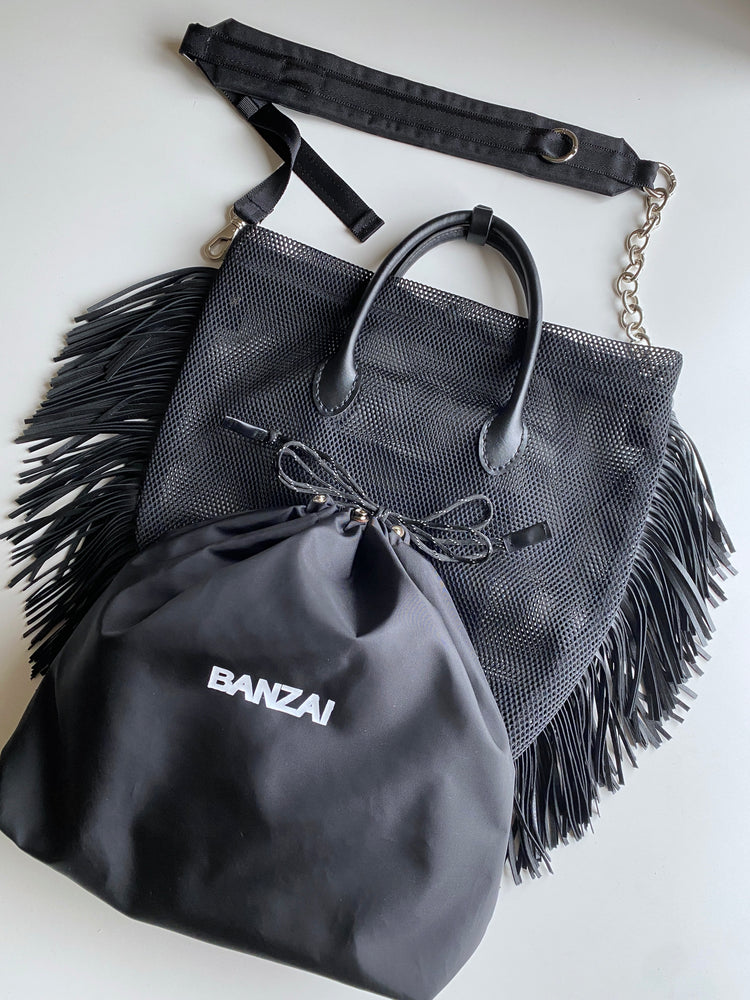 【残り1点】MESH BAG_BLACK