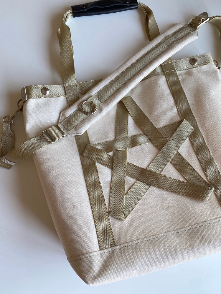 【残り1点】PENTAGRAM BAG_ECRU