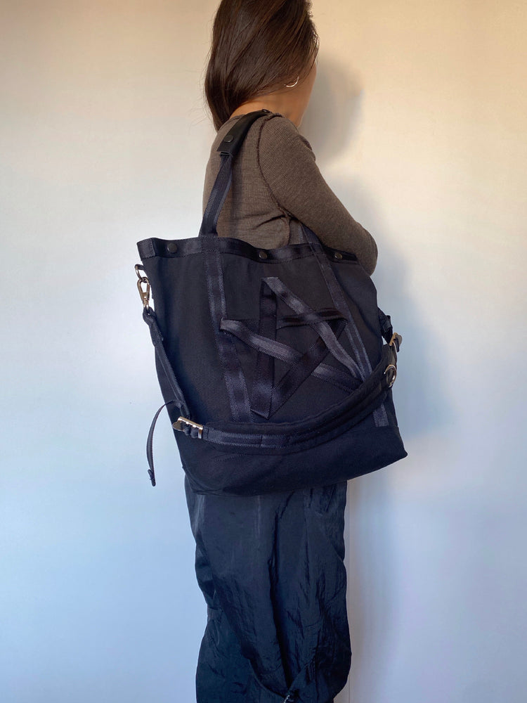 【残り1点】PENTAGRAM BAG_BK