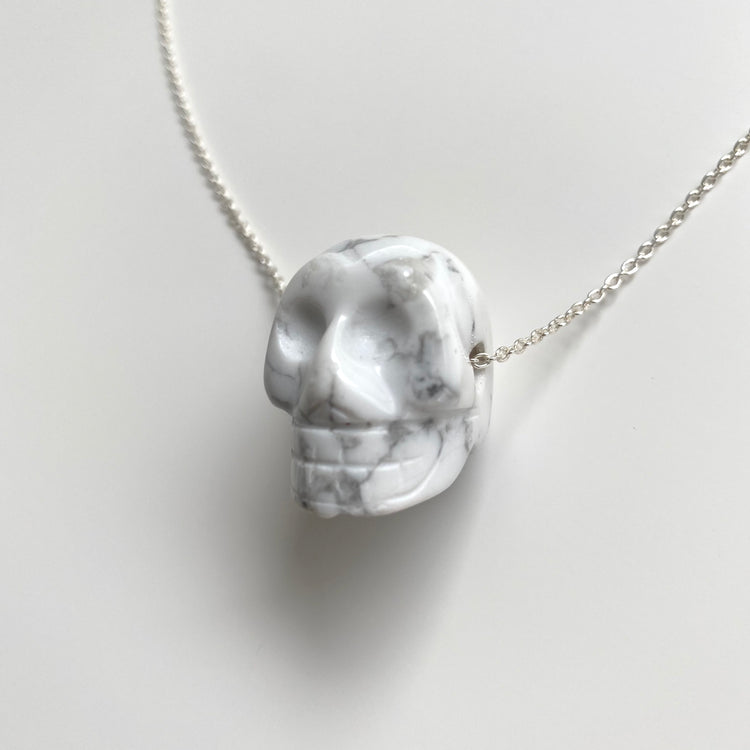 【残り1点】STONE NECKLACE HOWLITE