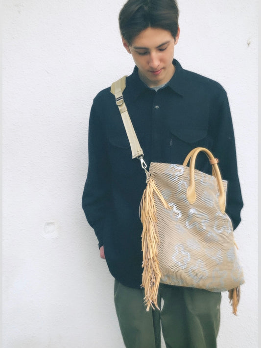 【残り1点】MESH BAG_BG
