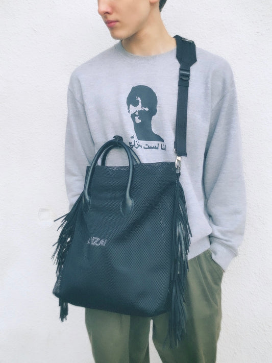 【残り1点】MESH BAG_BLACK