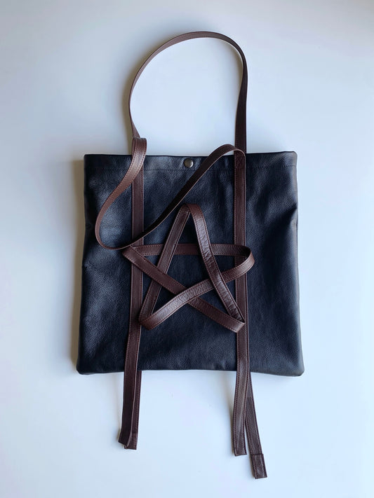 【残り1点】PENTAGRAM LEATHER TOTE