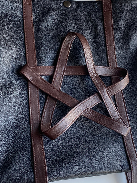 【残り1点】PENTAGRAM LEATHER TOTE