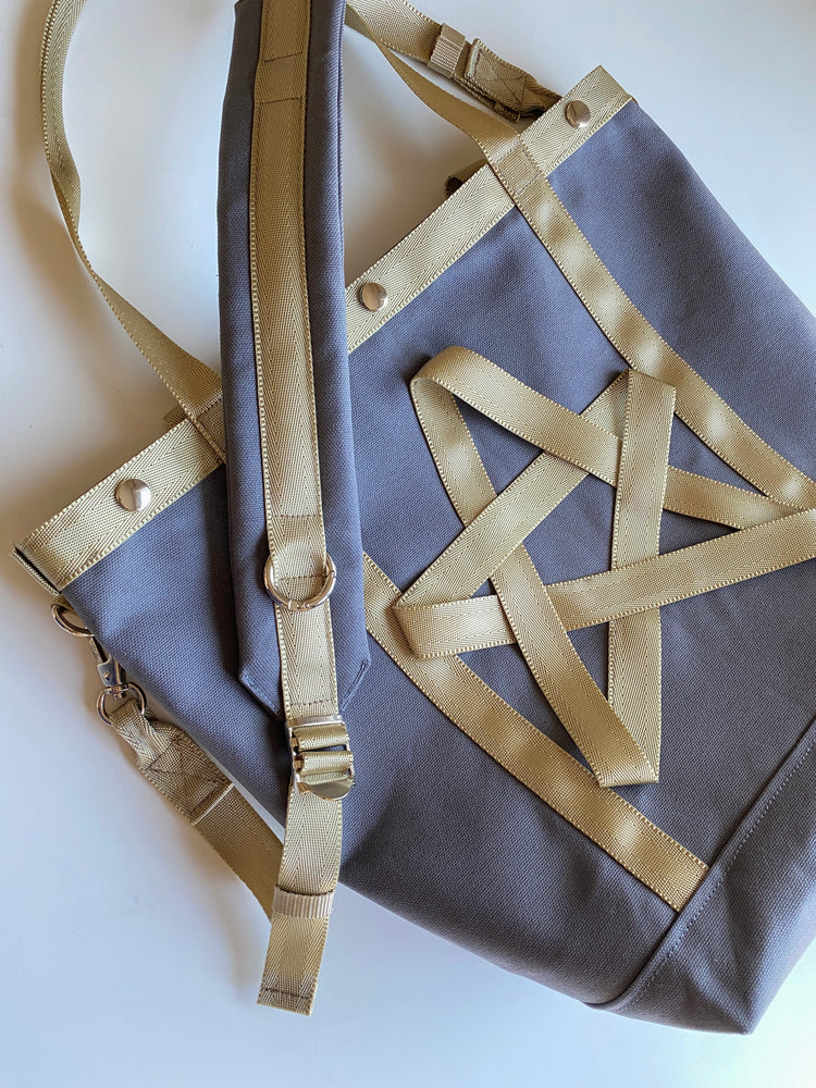 [1 item left] PENTAGRAM BAG_GRAY 